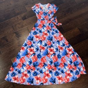 Pinkblush maternity floral print dress